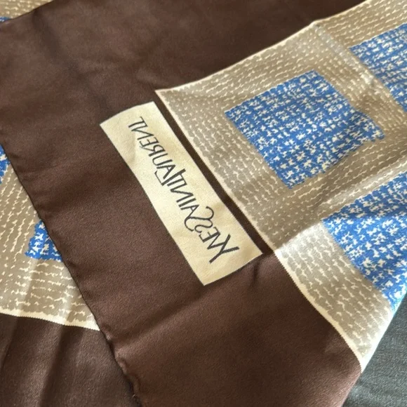 YSL silk Scarf